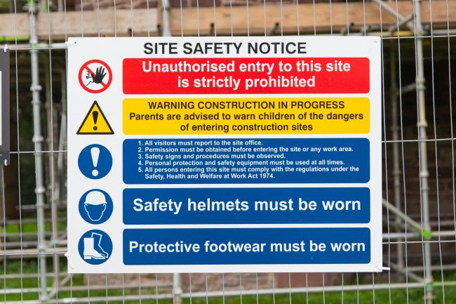 External Safety Signage DVLC