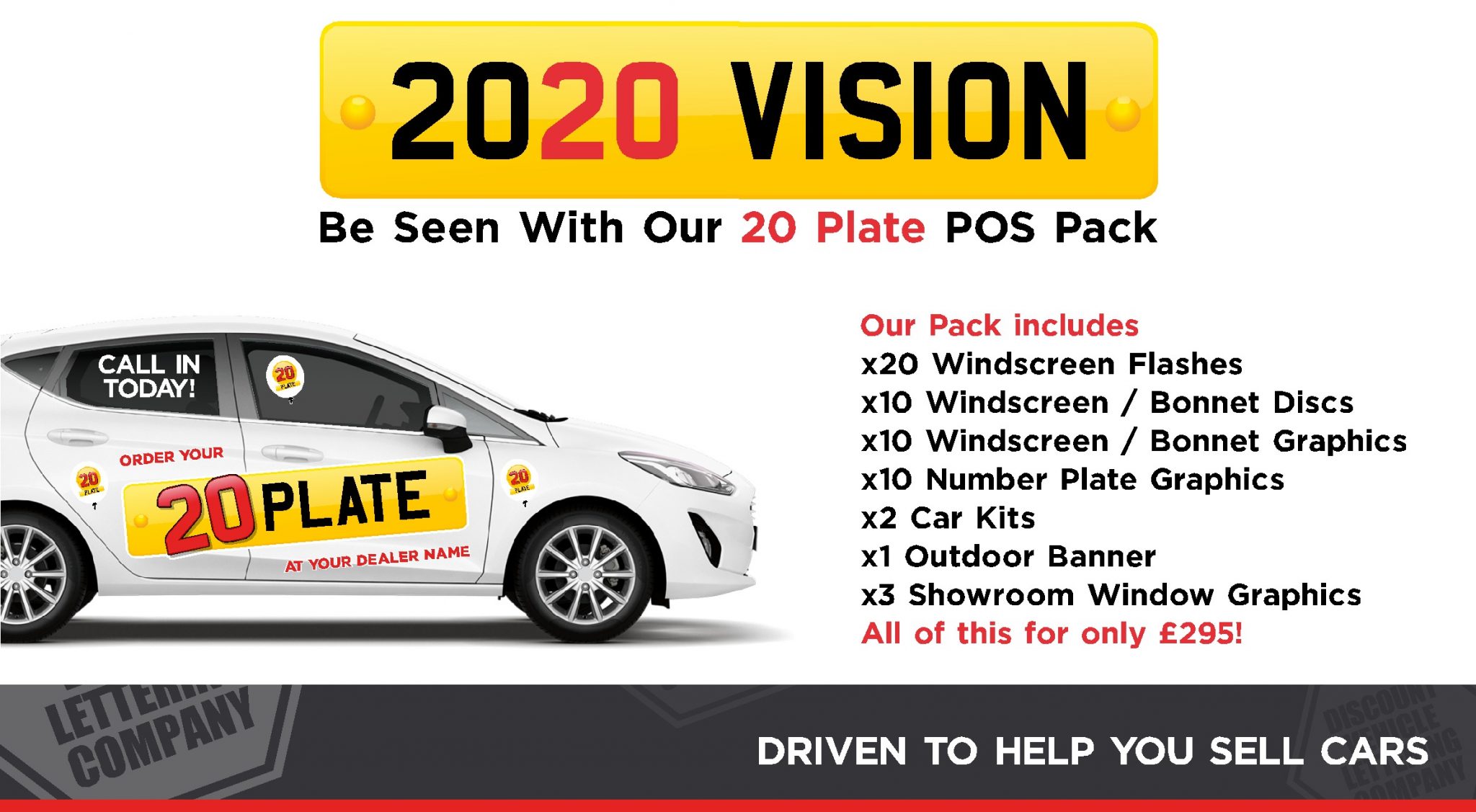 20 Plate POS Pack DVLC