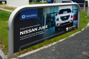 Hoop Signs for Dealership Forecourts