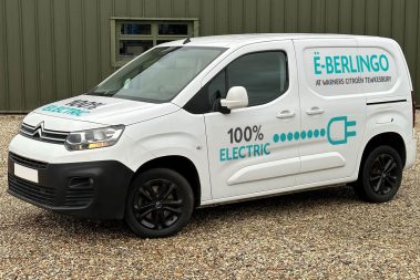 New van launch graphics