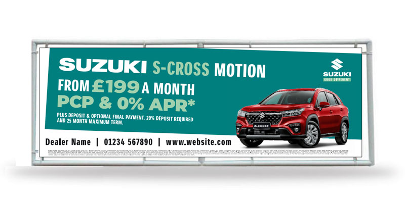 Outdoor Banner Offer New Car Event