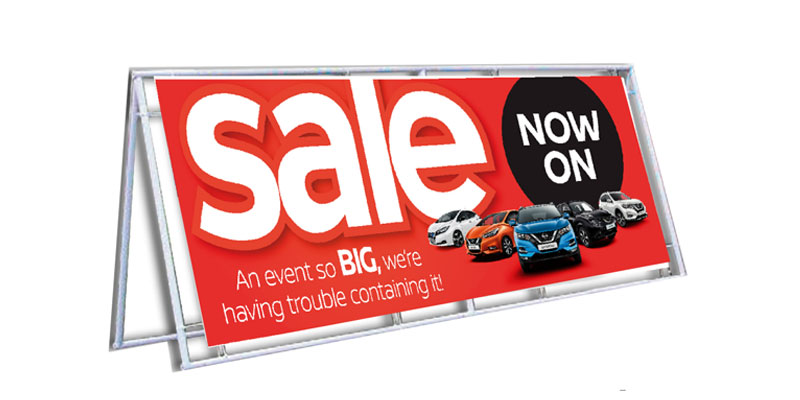 Outdoor Banner Offer Sale Event